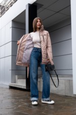 Демисезонная куртка Mila Nova К-320 кемел — изображение 3