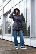 Демисезонная куртка Mila Nova К-320 сиреневый — изображение 2