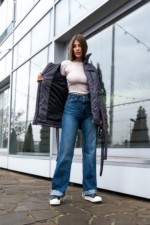 Демисезонная куртка Mila Nova К-320 сиреневый — изображение 6