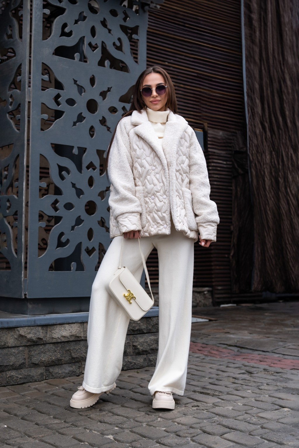 Демисезонная куртка Mila Nova К-308 молоко — изображение 4