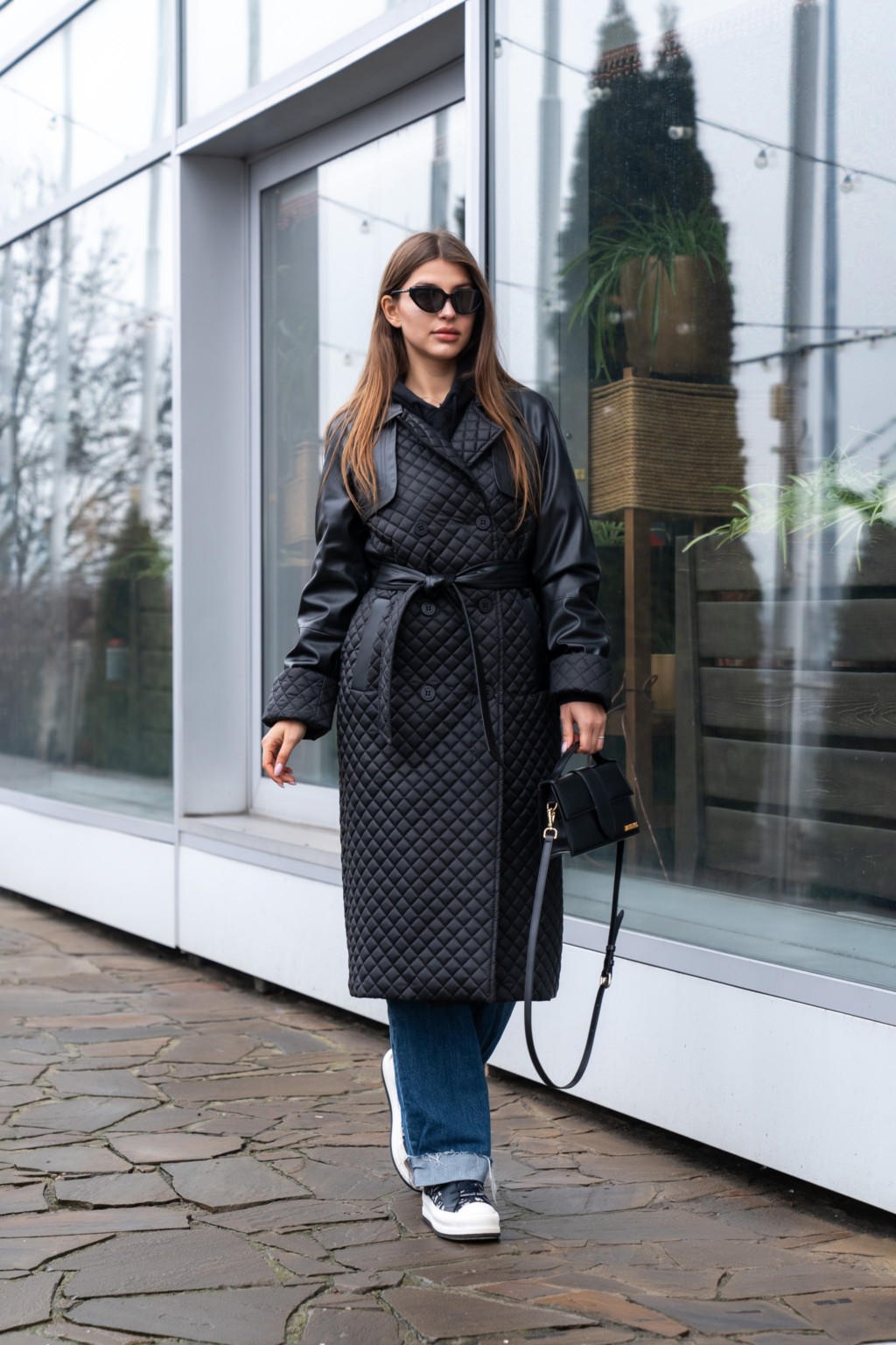 Демисезонное Пальто Mila Nova ПВ-184ст черный — изображение 1