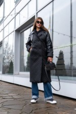 Демисезонное Пальто Mila Nova ПВ-184ст черный — изображение 6