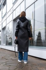 Демисезонное Пальто Mila Nova ПВ-184ст черный — изображение 5