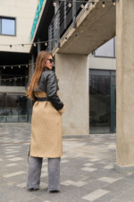 Демисезонное Пальто Mila Nova ПВ-184ст кемел — изображение 4