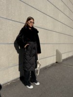 Зимнее пальто Mila Nova ПВ-333 черный