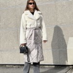 Зимнее пальто Mila Nova ПВ-333 молоко