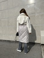 Зимнее пальто Mila Nova ПВ-333 молоко — изображение 4