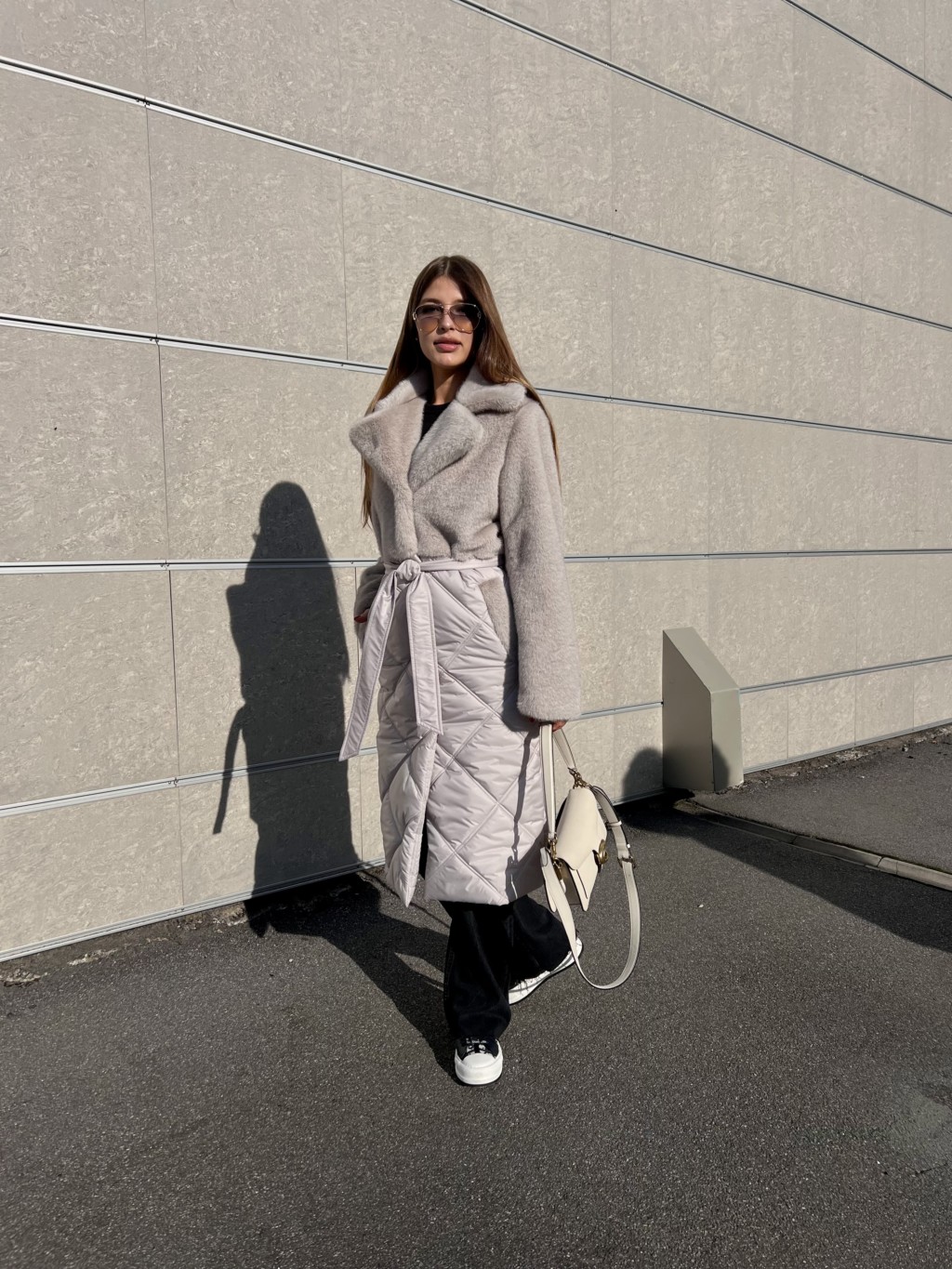 Зимнее пальто Mila Nova ПВ-333 серый — изображение 1