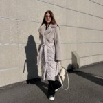 Зимнее пальто Mila Nova ПВ-333 серый