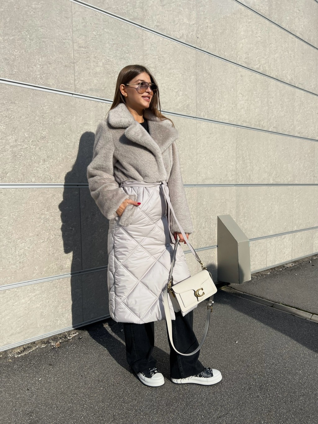 Зимнее пальто Mila Nova ПВ-333 серый — изображение 6