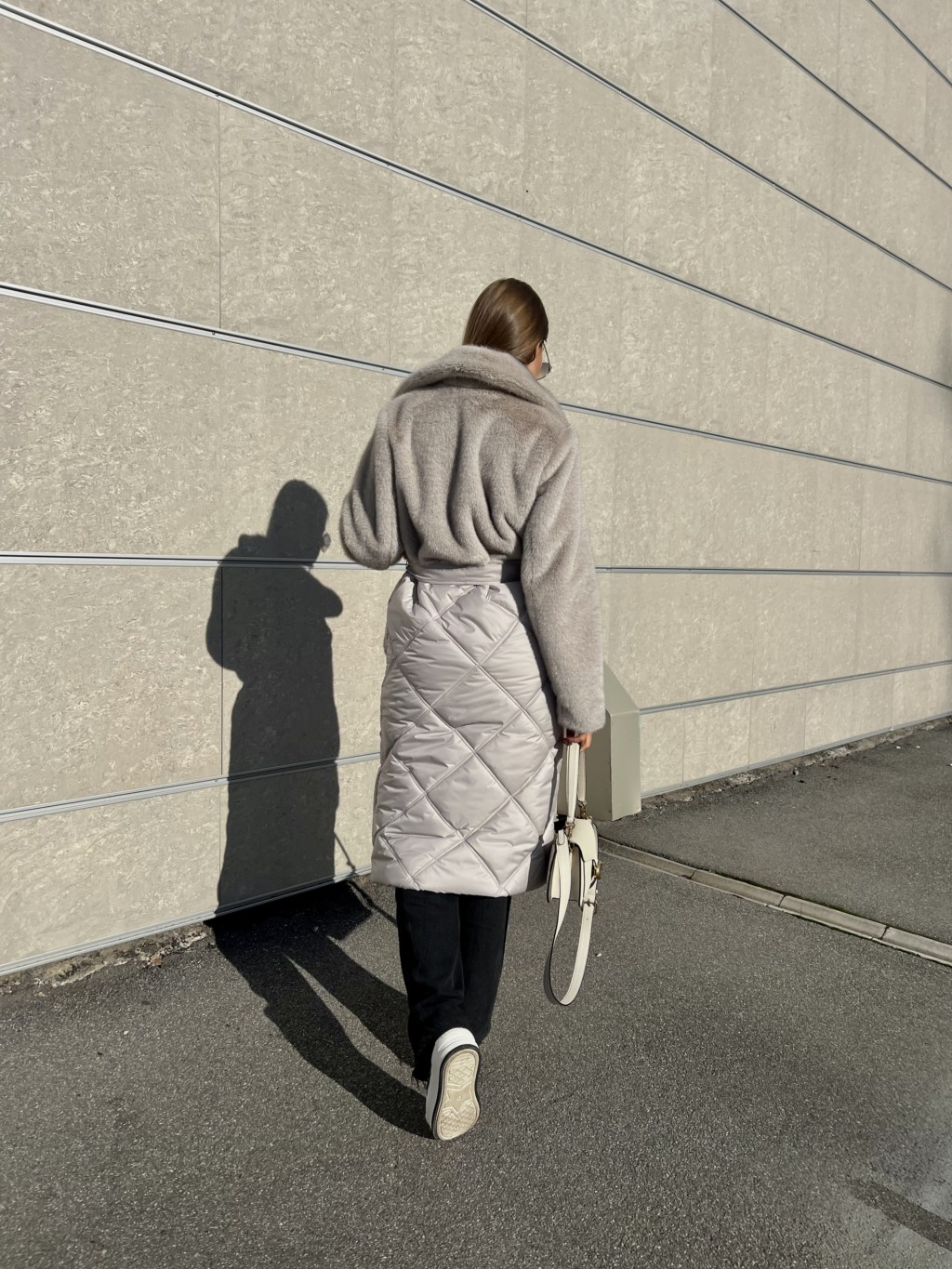 Зимнее пальто Mila Nova ПВ-333 серый — изображение 3