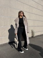 Зимнее пальто Mila Nova ПВ-333 серый — изображение 4