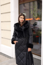 Зимнее пальто Mila Nova ПВ-335черный — изображение 3