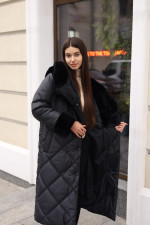 Зимнее пальто Mila Nova ПВ-335черный — изображение 6