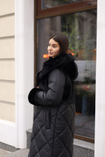 Зимнее пальто Mila Nova ПВ-335черный — изображение 7