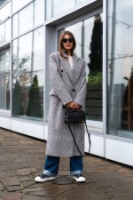 Демисезонное пальто Mila Nova ПВ-351 серый — изображение 3