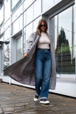 Демисезонное пальто Mila Nova ПВ-351 серый — изображение 5