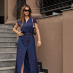 Летнее платье Mila Nova Ф-84 синий