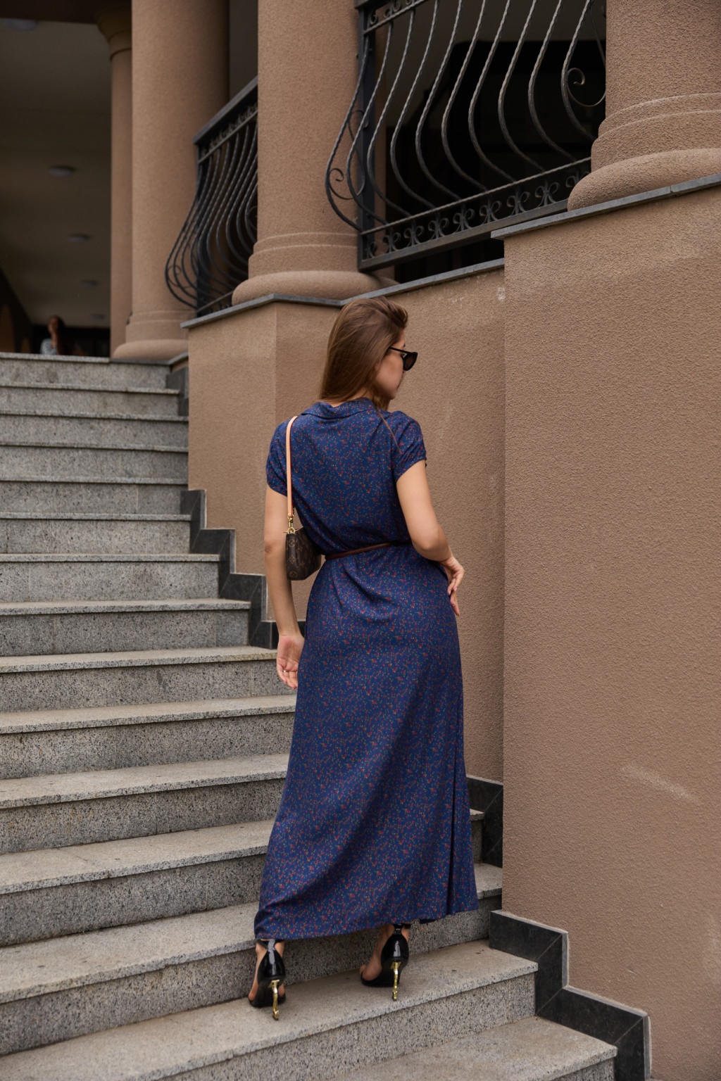 Летнее платье Mila Nova Ф-84 синий — изображение 4