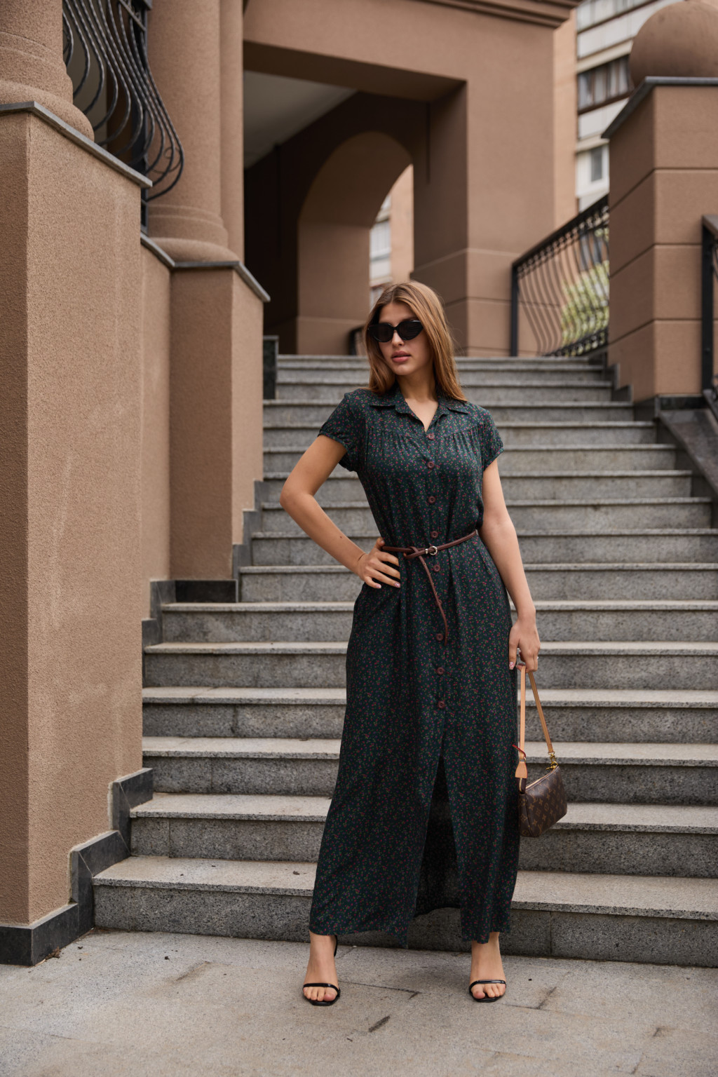 Летнее платье Mila Nova Ф-84 зеленый — изображение 2