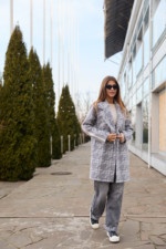 Демисезонное Пальто Mila Nova ПВ-261 деним — изображение 2