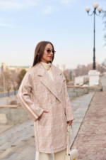 Демисезонное Пальто Mila Nova ПВ-261 персиковый — изображение 5