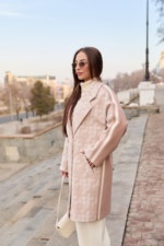 Демисезонное Пальто Mila Nova ПВ-261 персиковый — изображение 3