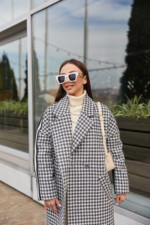 Демисезонное Пальто Mila Nova ПВ-261 графит — изображение 6