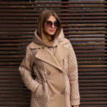 Демисезонная куртка Mila Nova К-316 кемел