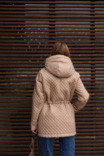 Демисезонная куртка Mila Nova К-316 кемел — изображение 5