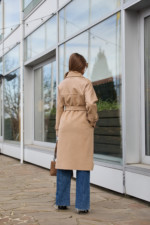 Демисезонное пальто Mila Nova ПВ-348 кемел — изображение 4