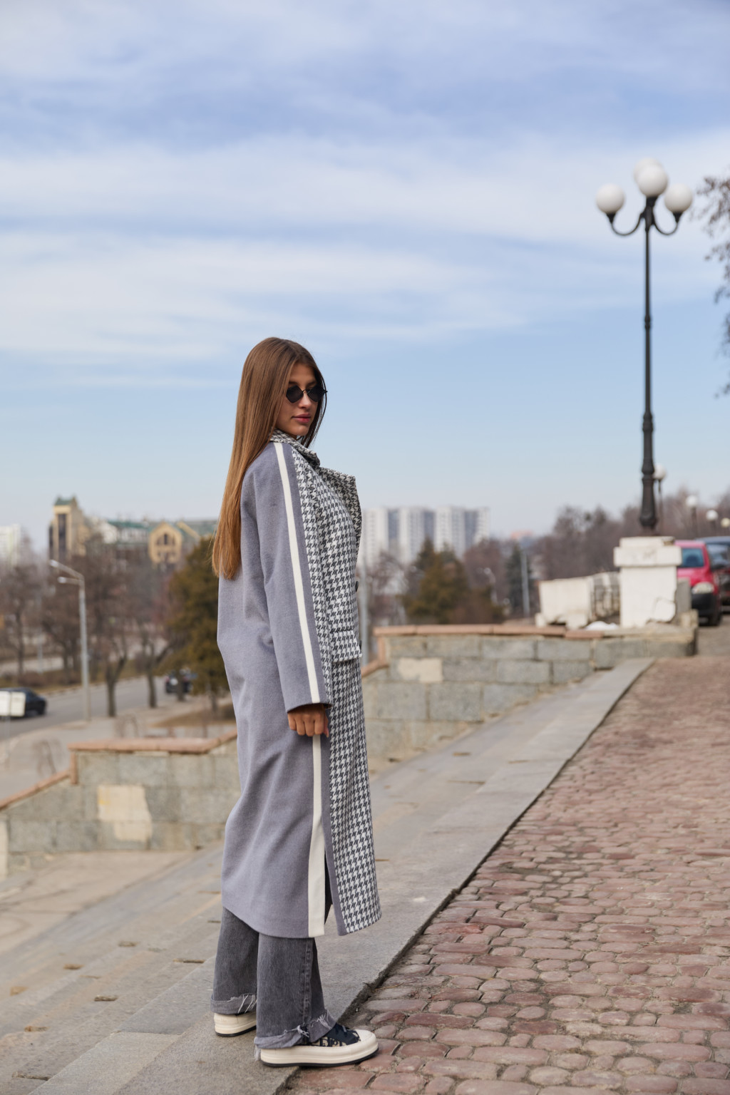 Демисезонное Пальто Mila Nova ПВ-260  светло-серый — изображение 6