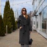 Демисезонное пальто Mila Nova ПВ-345графит