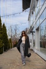 Демисезонное пальто Mila Nova ПВ-345графит — изображение 5