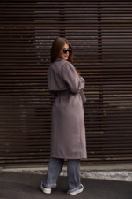 Демисезонное пальто Mila Nova ПВ-345 капучино — изображение 4