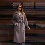 Демисезонное пальто Mila Nova ПВ-345 капучино