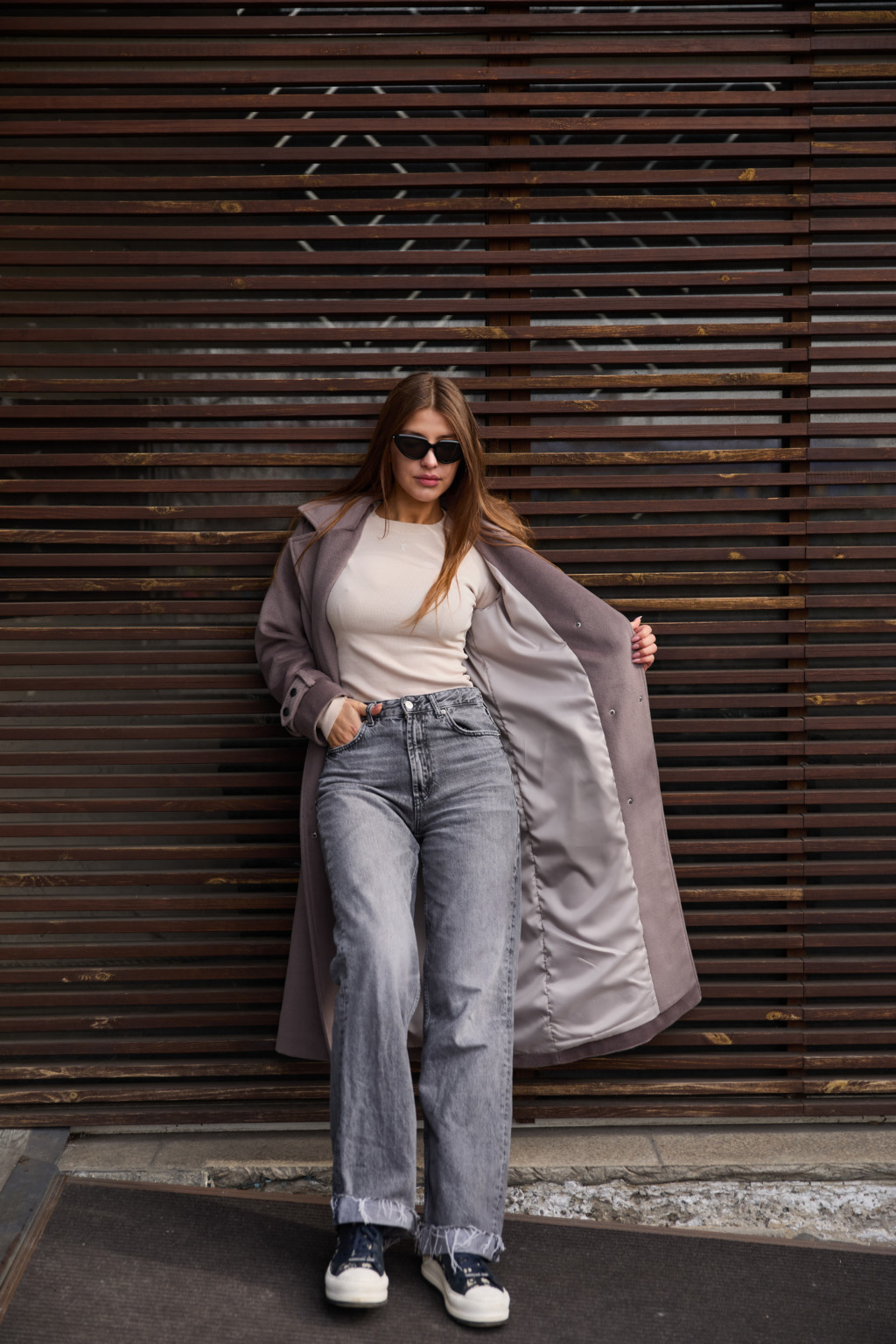 Демисезонное пальто Mila Nova ПВ-345 капучино — изображение 5