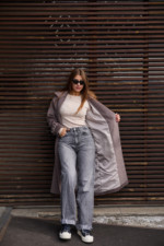 Демисезонное пальто Mila Nova ПВ-345 капучино — изображение 5