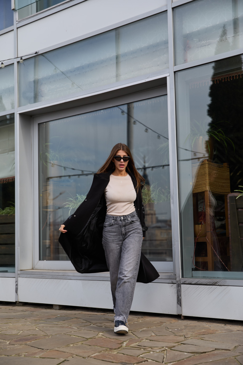 Демисезонное пальто Mila Nova ПВ-348 черный — изображение 6