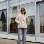 Демисезонная куртка Mila Nova К-326 молоко