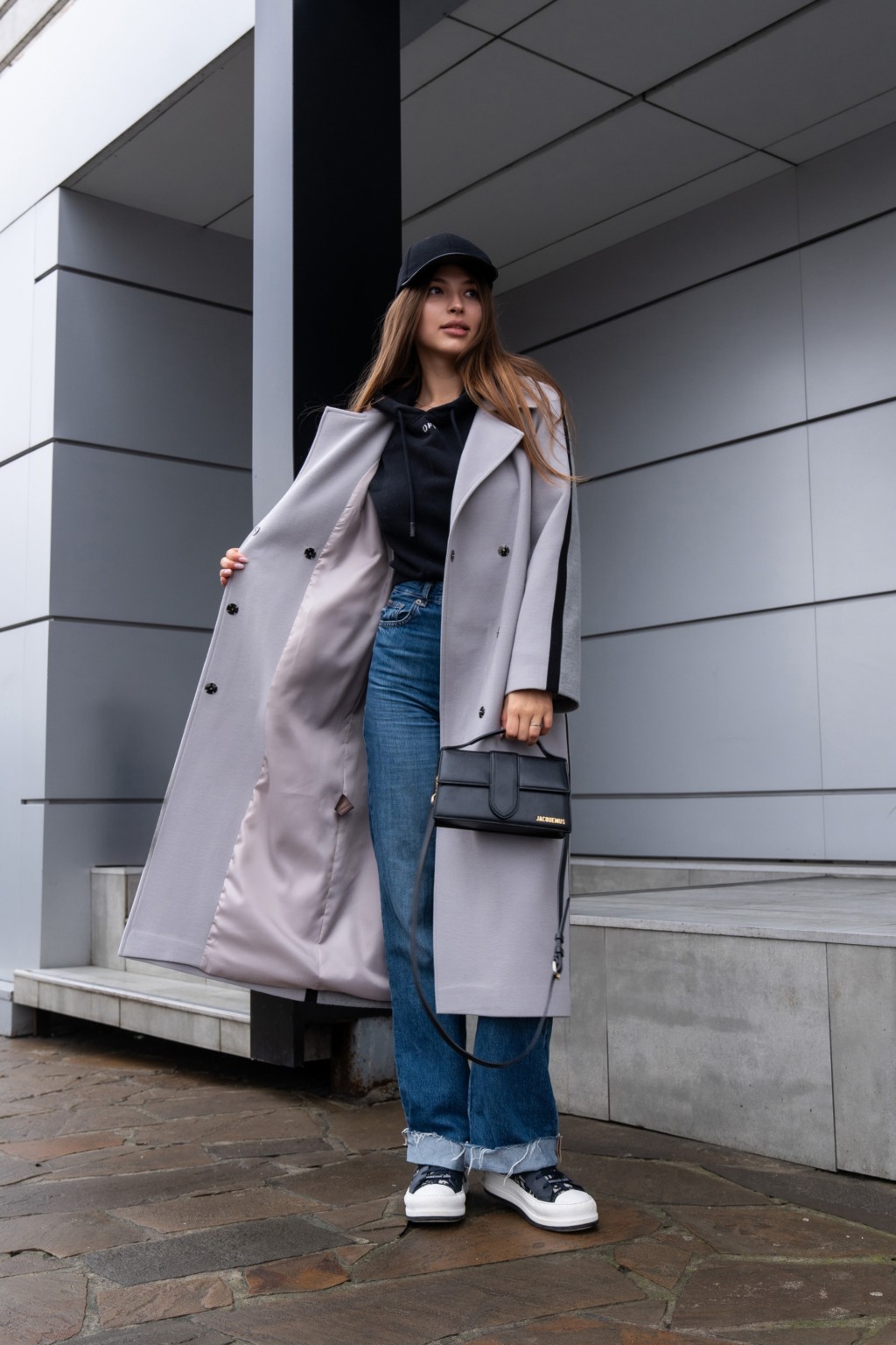 Демисезонное пальто Mila Nova ПВ-187серый — изображение 7