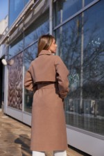 Демисезонное пальто Mila Nova ПВ-345топленое молоко — изображение 7