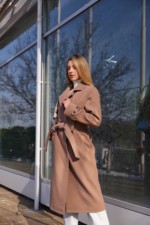 Демисезонное пальто Mila Nova ПВ-345топленое молоко — изображение 4