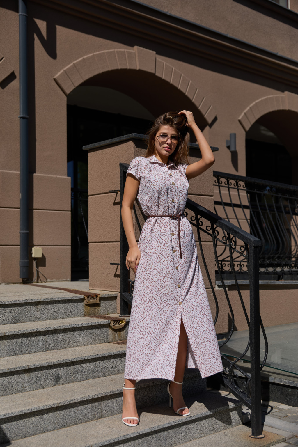 Летнее платье Mila Nova Ф-84 молоко — изображение 1