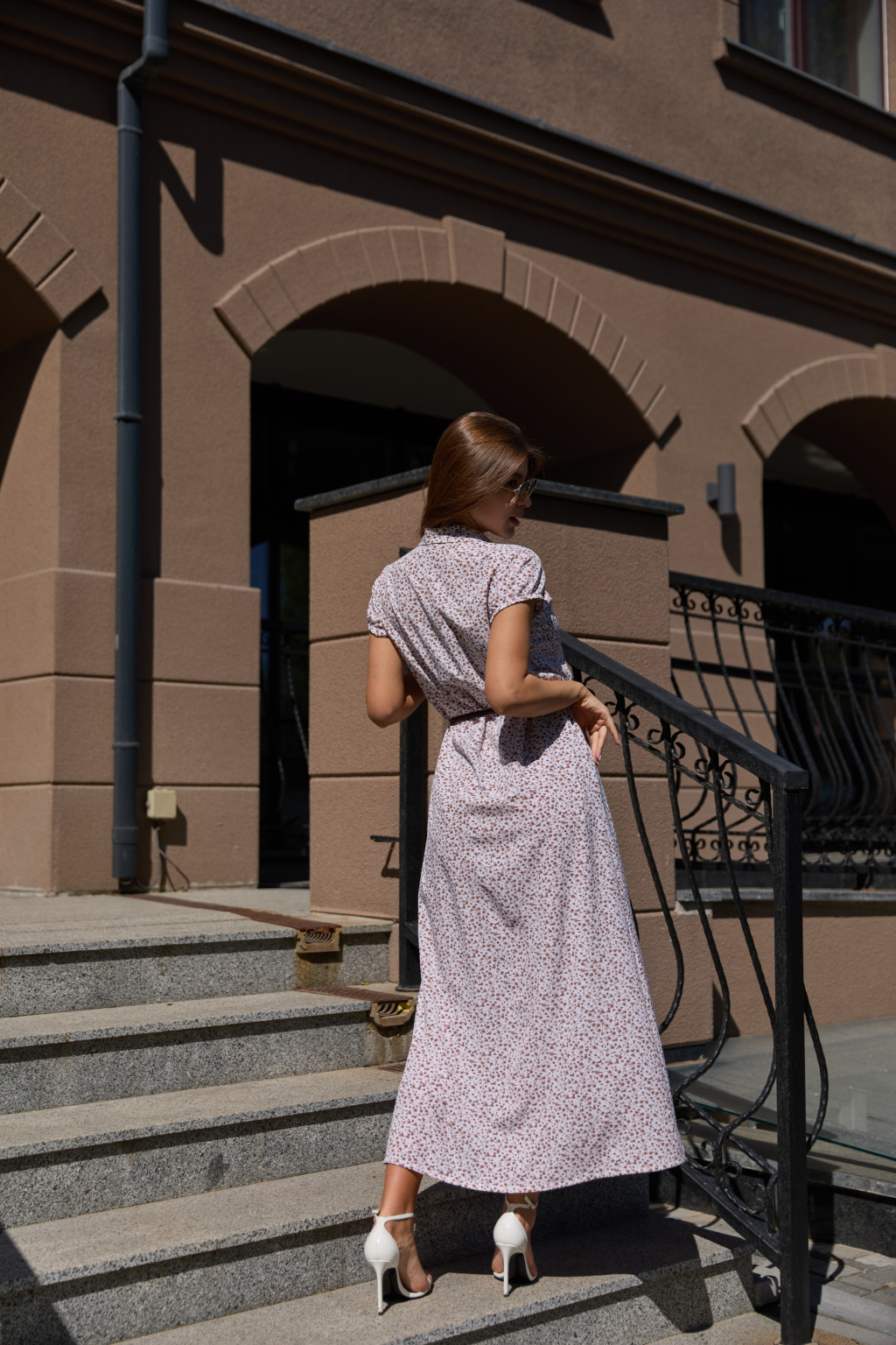 Летнее платье Mila Nova Ф-84 молоко — изображение 3