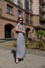 Летнее платье Mila Nova Ф-84 черный+белый — изображение 4