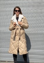 Зимнее пальто Mila Nova ПВ-318 кемел