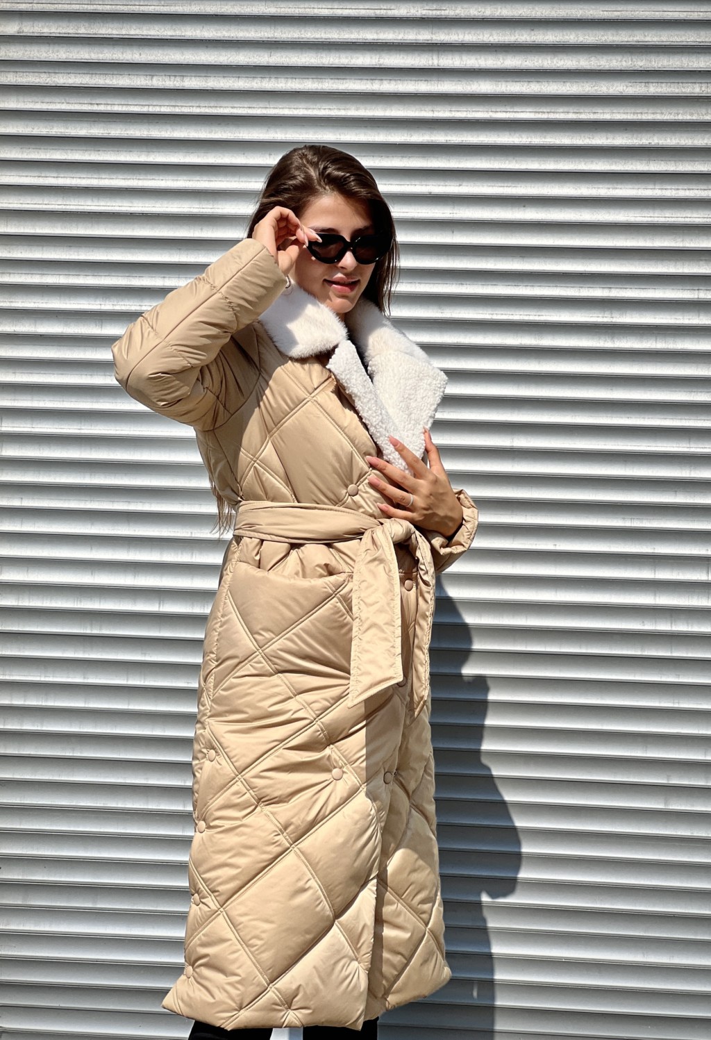 Зимнее пальто Mila Nova ПВ-318 кемел — изображение 2