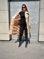 Зимнее пальто Mila Nova ПВ-318 кемел — изображение 5