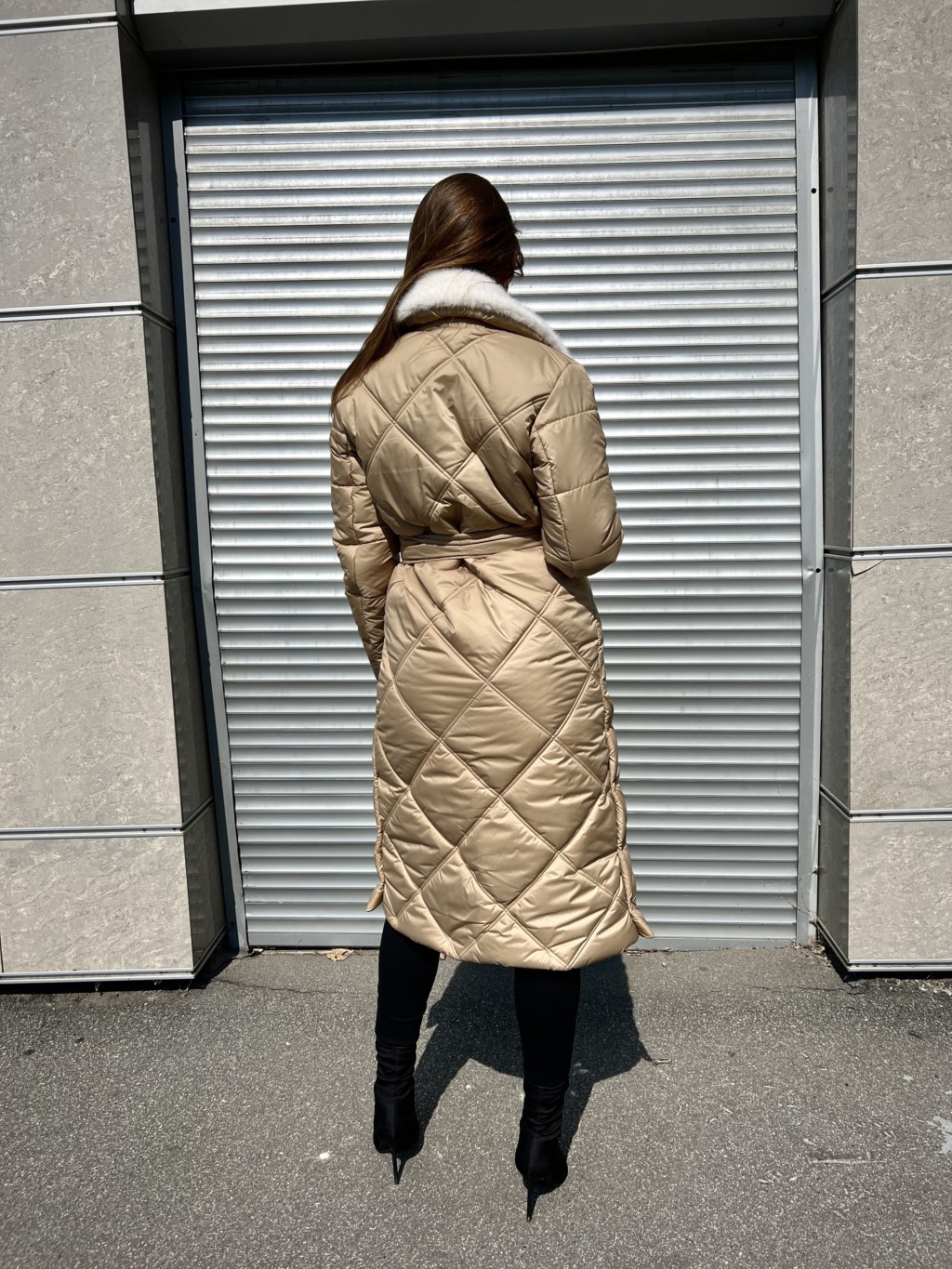 Зимнее пальто Mila Nova ПВ-318 кемел — изображение 6